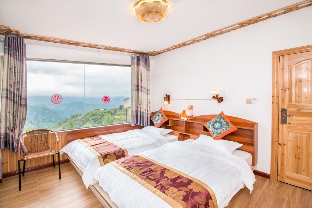 Longji Rice Terraces Green View Guesthouse Longsheng Εξωτερικό φωτογραφία