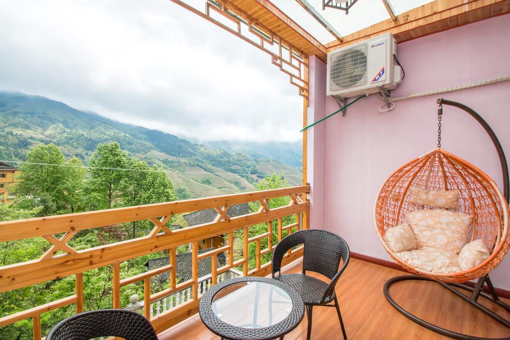 Longji Rice Terraces Green View Guesthouse Longsheng Εξωτερικό φωτογραφία