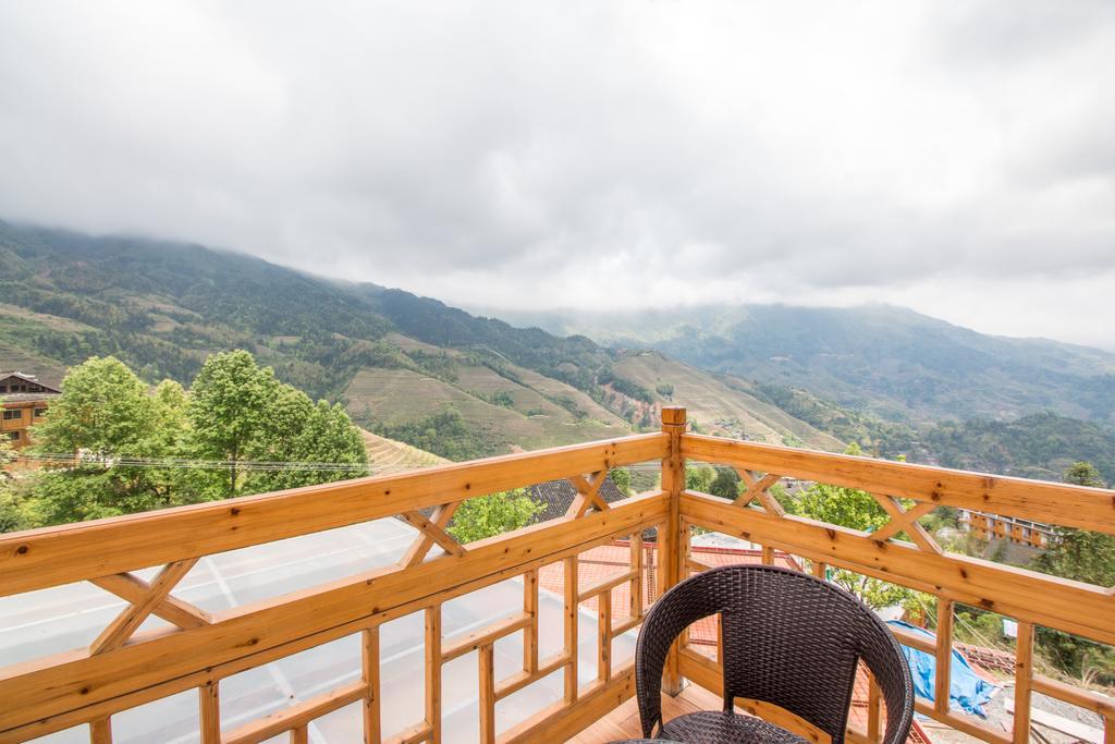 Longji Rice Terraces Green View Guesthouse Longsheng Εξωτερικό φωτογραφία