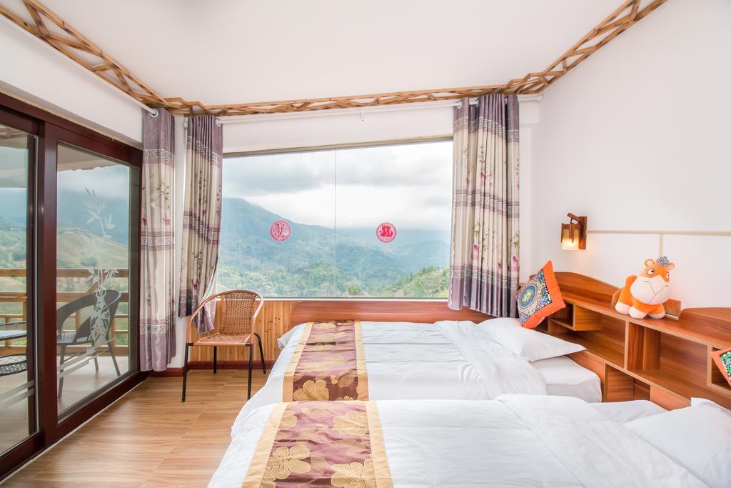 Longji Rice Terraces Green View Guesthouse Longsheng Εξωτερικό φωτογραφία