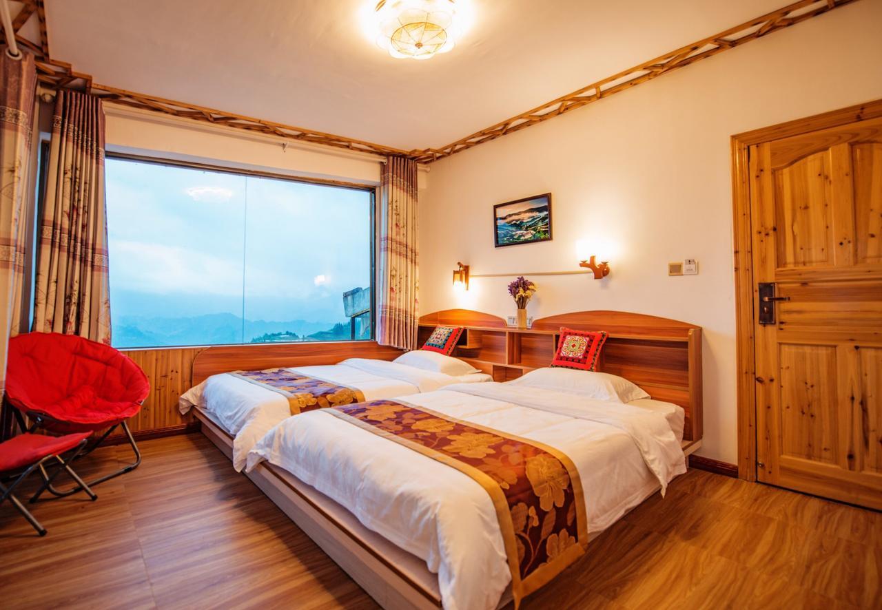 Longji Rice Terraces Green View Guesthouse Longsheng Εξωτερικό φωτογραφία
