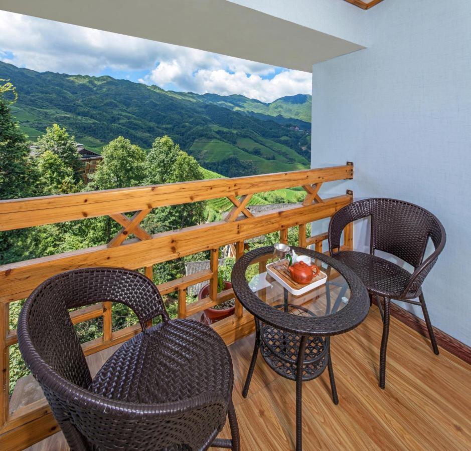 Longji Rice Terraces Green View Guesthouse Longsheng Εξωτερικό φωτογραφία