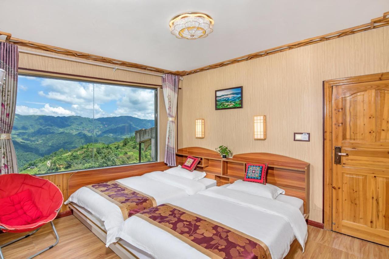 Longji Rice Terraces Green View Guesthouse Longsheng Εξωτερικό φωτογραφία