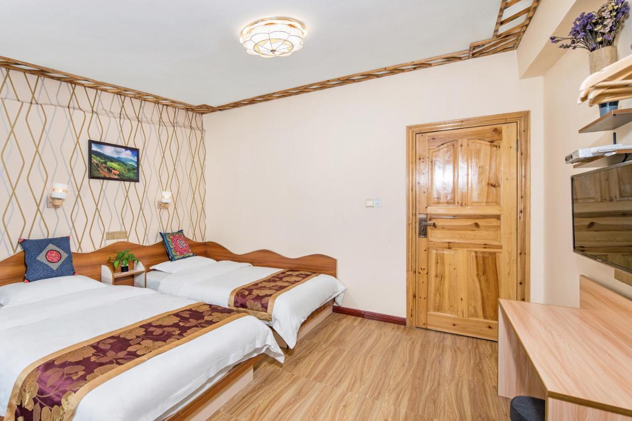 Longji Rice Terraces Green View Guesthouse Longsheng Εξωτερικό φωτογραφία